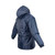 Navy REBEL Thermoskin Freezer Jacket side view by Azulwear Workwear Cape Town, South Africa