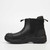Grittgear side view of the Slate Smooth Leather Safety Boot. Perfect for construction workers, warehouse employees, and anyone working in potentially hazardous environments. Distributed by Azulwear across Mpumalanga