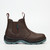 Mangano Smooth Leather Safety Boot - Chocolate, Azulwear Safety Footwear