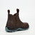Mangano Smooth Leather Safety Boot - Chocolate, Azulwear Safety Footwear
