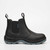 Side view of the Grittgear Mangano Smooth Leather Safety Boot by Grittgear  distributed by Azulwear Cape Town