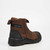 Back view of the brown Slate Crazy Horse Leather Safety Boot distributed across Mapumalanga 