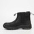 Side view of the Grittgear Slate Crazy Horse Leather Safety Boot, Dual density Polyurethane; Rubber outer sole; Kevlar mid sole; Steel toe cap distributed by Azulwear across South Africa