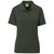 Olive breathable women's golf shirt with custom printed branding, wholesale lodge hospitality uniform from Azulwear Cape Town.