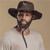 Classic earth-tone Somabula Oilskin Hat by Urban Terrain from Azulwear, showcasing the heavy-duty 360gsm cotton canvas layout, water-resistant oilskin finish, unstructured wide brim, and adjustable neck toggle cord ideal for South African safari adventures