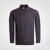 Charcoal Melange Long Sleeve Golfer - Workwear Golf Shirts by Azulwear Corporate Wear Strand