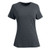 Ladies Premium Lifestyle T-Shirt - Graphite Grey Melange, Azulwear