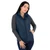 Front view of the Black Berg padded bodywarmer styled on a model, showcasing the polished, versatile unisex fit that layers perfectly over corporate shirts and polos.