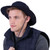 Classic earth-tone 100% Cotton Safari Hat by Azulwear, displaying the wide-brim design, ventilation air vents, and adjustable chin cord ideal for sun protection during outdoor adventures and game drives across South Africa