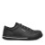 Black REBEL Lo Top Safety Shoe by Azulwear, showcasing the low-cut protective textile layer and rugged slip-resistant grip engineered for modern warehouse safety in Cape Town, South Africa.