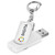 Atlanta Flash Drive Keyholder - 8GB Solid White, Azulwear Promotional Gifts & Branding 