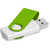 Altitude Axis Gyro White Flash Drive - 8GB Lime, Azulwear Promotional Gifts & Branding 