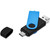 Cyan Shuffle Gyro 8GB flash drive for corporate promotional gifting, Azulwear Johannesburg.