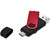 Shuffle Gyro Black Flash Drive – 8GB Red, Azulwear Promotional Gifts & Branding, Cape Town, South Africa