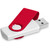 Altitude Axis Gyro White Flash Drive - 16GB Red, Azulwear Promotional Gifts & Branding
