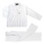 White Budget Poly Cotton Conti Suit protective workwear by Azulwear South Africa