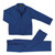 Royal Blue Budget Poly Cotton Conti Suit featuring triple-stitched seams and a Monza chest pocket, designed for construction teams in Gauteng, Johannesburg, and Pretoria.