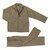 Khaki Budget Poly Cotton Conti Suit made from durable poly-cotton twill, designed for forestry, farming, and safari field uniforms in Gqeberha and the Eastern Cape.