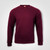 Basic Crew Neck Sweater - Burgundy, Corporate Clothing Azulwear Cape Town, South Africa