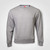 Basic Crew Neck Sweater - Grey Melange, Corporate Clothing Azulwear Cape Town, South Africa
