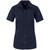 White Ladies Short Sleeve Empire Shirt made from lightweight 135g polycotton poplin fabric, designed for smart corporate uniforms, hospitality, and promotional apparel across South Africa.