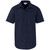 Close-up of embroidered company logo on Mens Navy Empire Shirt by Azulwear, Johannesburg