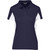 Navy and White Ladies Championship Golf Shirt in white with black trim, crafted from 145g Techno-Dri moisture-management fabric for corporate wear and team apparel across South Africa.