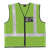 Lumo Green Highway Waistcoat with Zip and ID Pouch - Workwear by Azulwear, South Africa