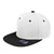 Snapback Two Tone Flat Peak Cap White/Black by Azulwear Cape Town, South Africa Snapback Two Tone Flat Peak Cap White/Black by Azulwear Cape Town, South Africa