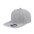 Stone Original Snapback Flat Peak Cap by Azulwear South Africa captured from a profile view to emphasize its rigid high-profile crown compilation and neutral earth-toned palette optimized for high-volume corporate branding.