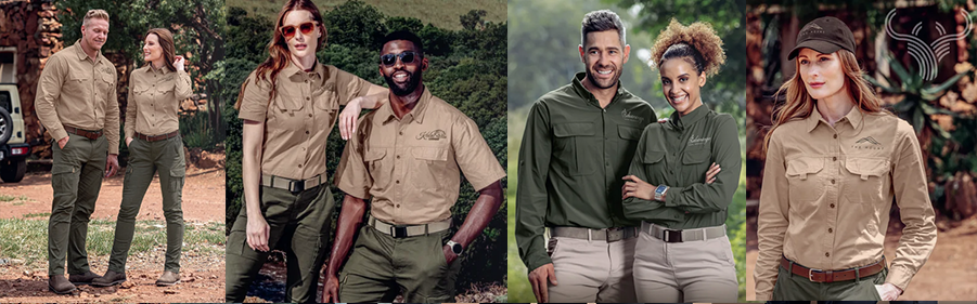 Safari Bush Shirts- Azulwear South Africa