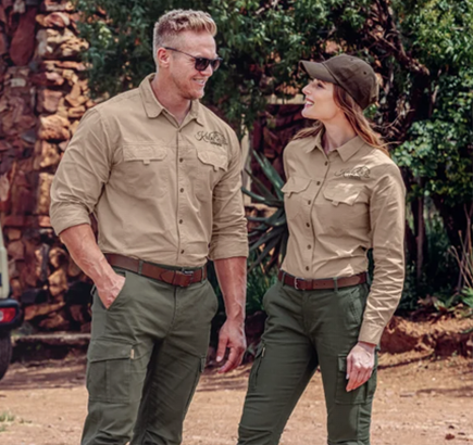 Safari Bush Shirts & Blouses