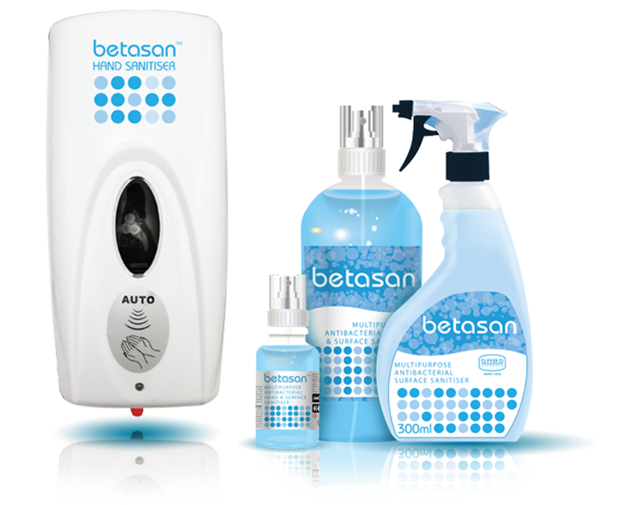 Betasan Sanitiser & Dispenser