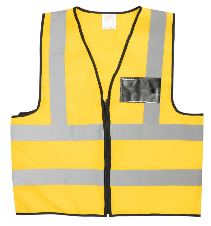 Yellow Reflective Vests South Africa: Zip, ID Pouch