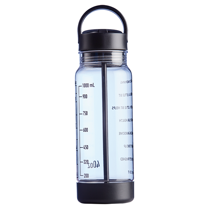 1L Water Bottle with Straw | Leak-Proof & BPA-Free