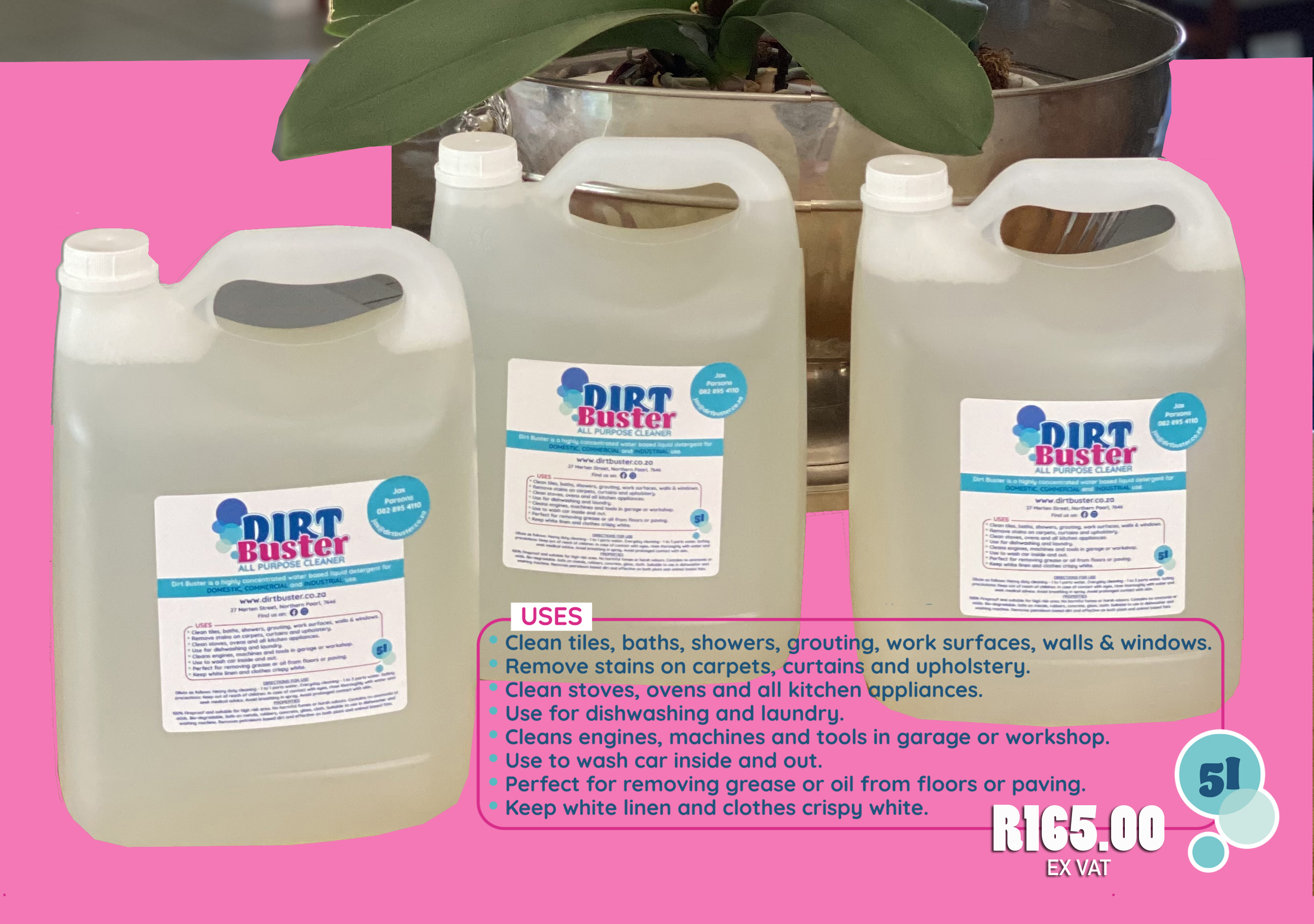 Dirt Buster | Cleaning Detergent