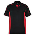 Black/Red -Stratus Polo Shirt