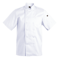 Savona Short Sleeve Chef Jacket | White