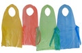 Colour Disposable Plastic Aprons