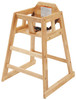 Winco Natural Wood High Chair, KD