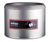 Winco 11 Qt, Round Food Warmer, Wet Well Use Only, Low-Med-High, 7