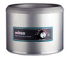 Winco 11 Qt, Round Food Cooker/Warmer, Wet Well Use Only, Up to 21