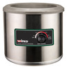 Winco 7 Qt, Round Food Warmer/Cooker, Wet Well Use Only, Up to 212