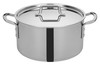 Winco TRI-GEN™ Tri-Ply Stock Pot w/Cover, 12Qt, 12"Dia