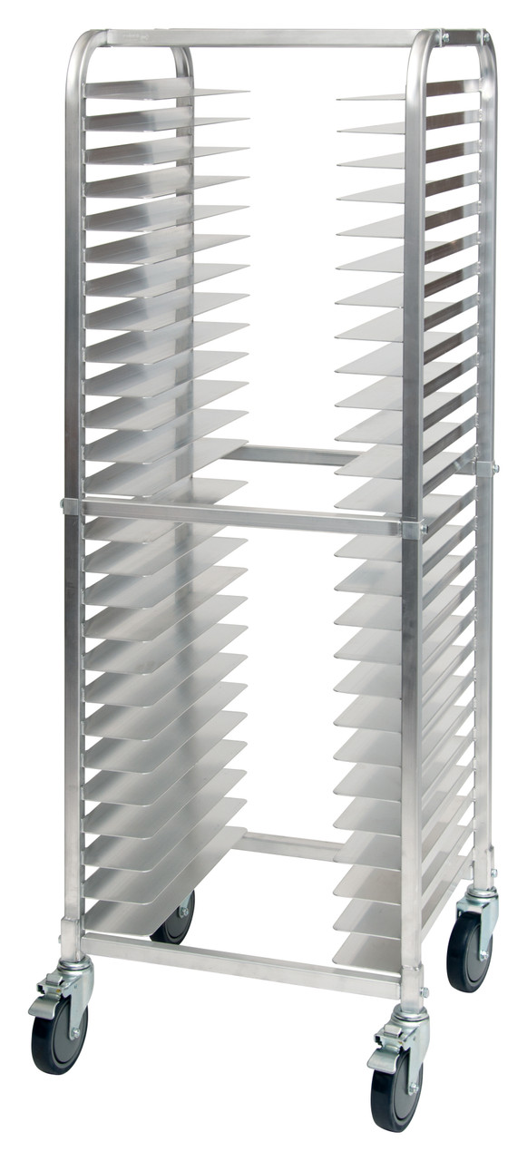 Winco Pizza Pan Rack, 26-Tier, 2" Spacing, Aluminum, KD, NSF