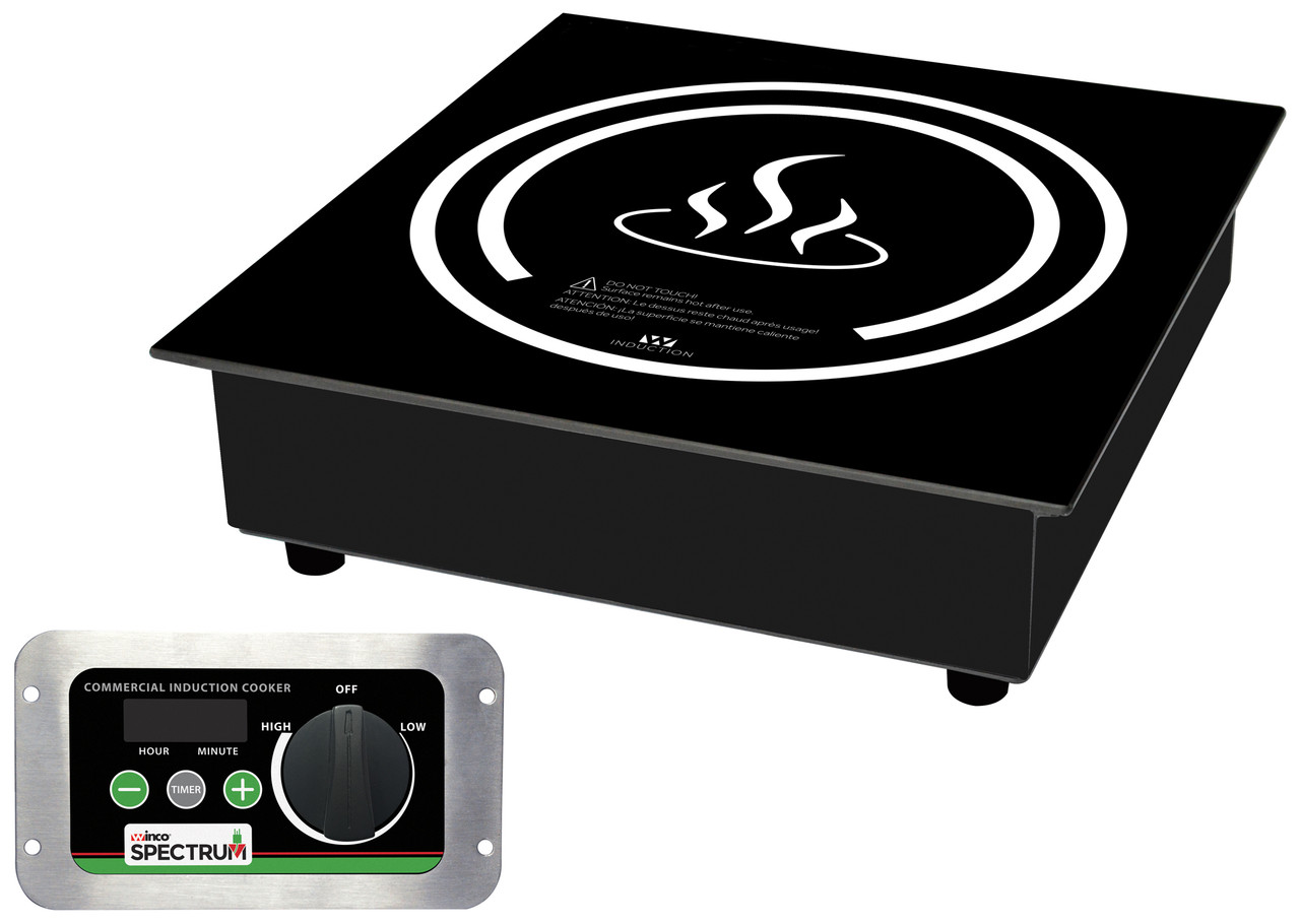 Winco Drop-In induction Cooker, 120V, 3400W, 15A