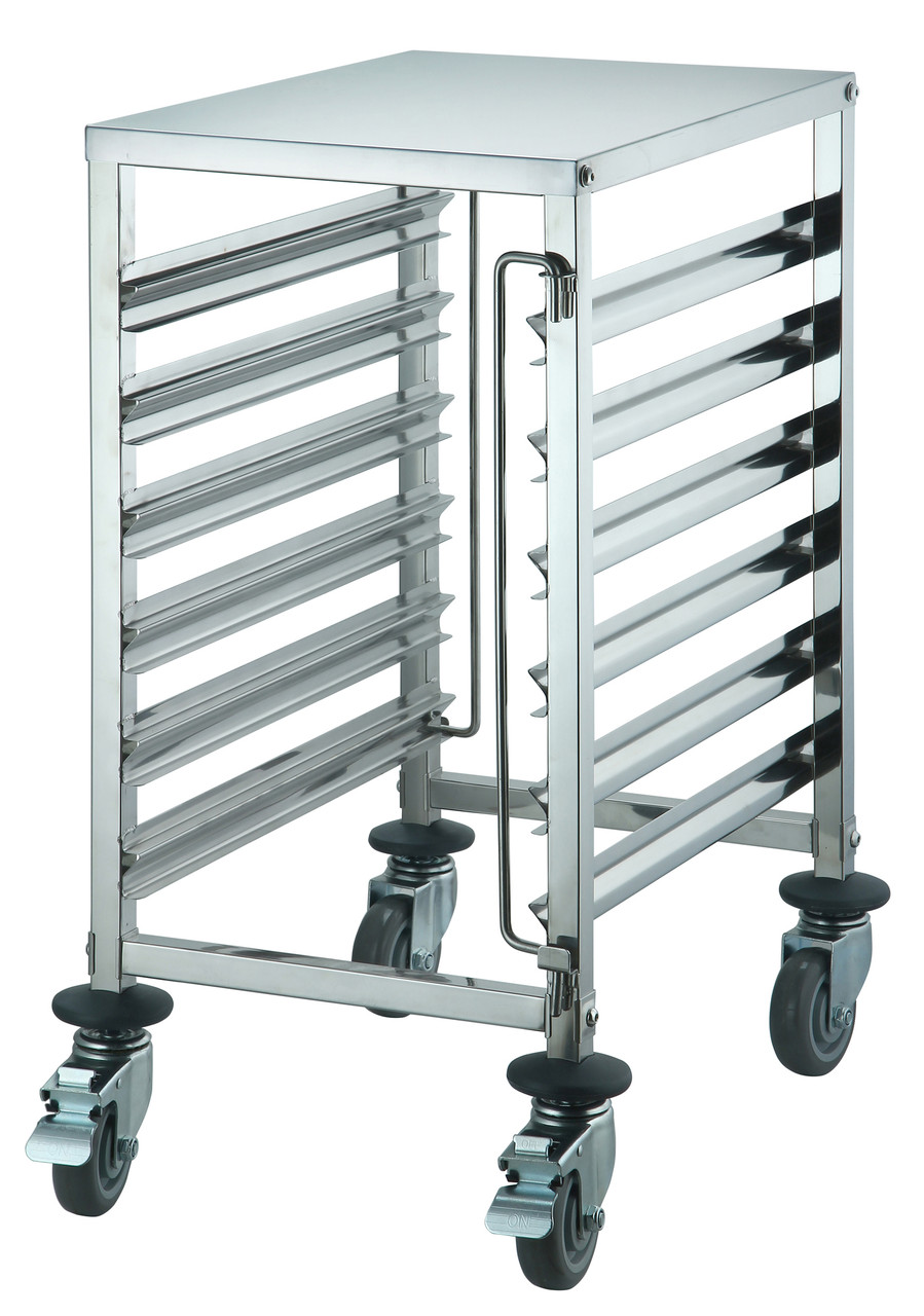 Winco Steam Table/Food Pan Rack, Under-Counter, 12-Tier, 1.5"-1.75