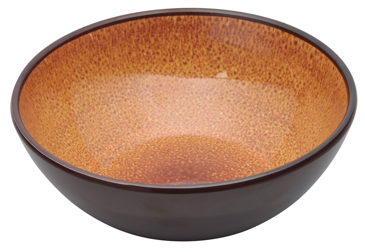 Winco AVA 6-1/8"Dia Melamine Round Bowl, Tan, 24pcs/case