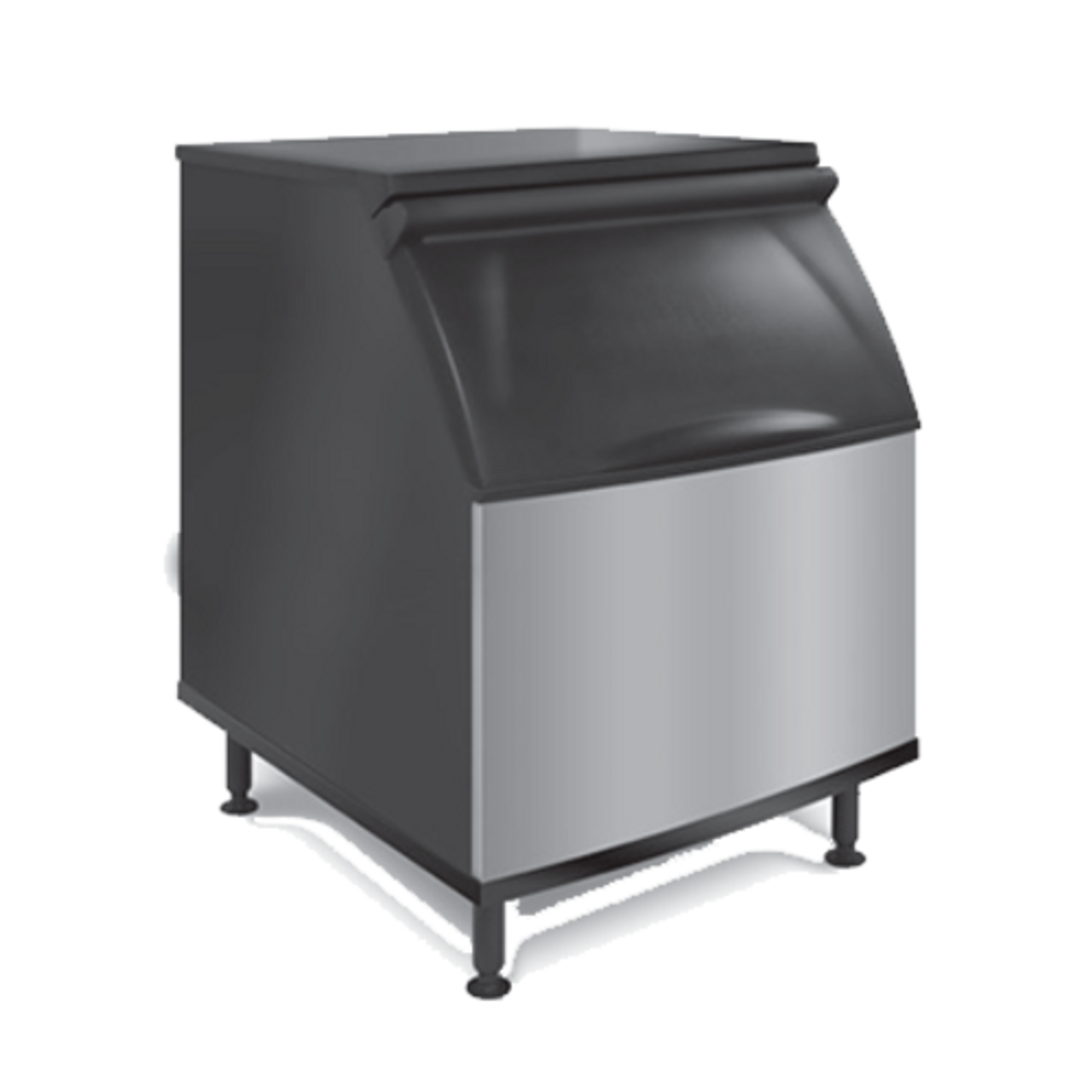 Koolaire Ice Storage Bin, with top-hinged front opening door, 365 lb, K400