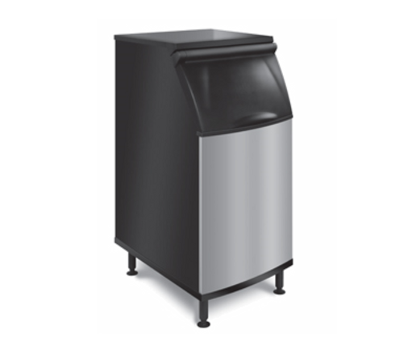 Koolaire Ice Storage Bin, with top-hinged front opening door, 383 lb, K420